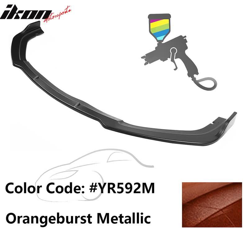 2019-2021 Honda Civic IKON V4 Style Front Bumper Lip Chin Spoiler 1PC - Image 37