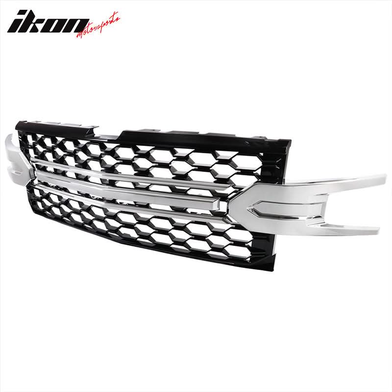 2019-2021 Silverado 1500 LT/LTZ/RST/High Country Black Car Grille - Image 6