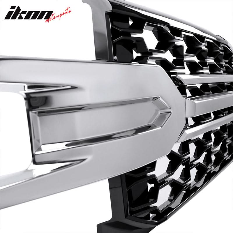 2019-2021 Silverado 1500 LT/LTZ/RST/High Country Black Car Grille - Image 8