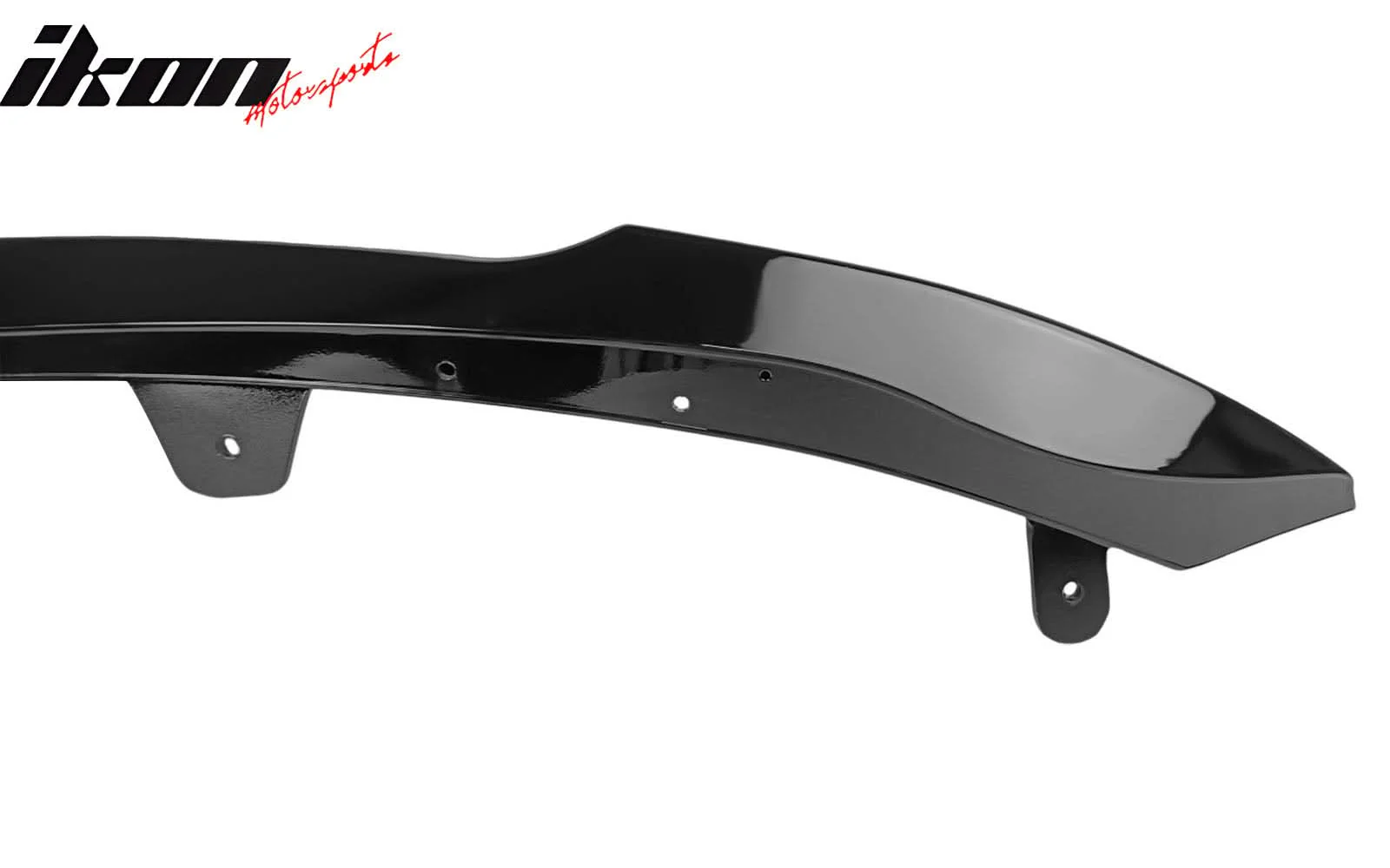 2019-2021 Toyota Corolla Auris 3rd 5-Door Gloss Black Front Bumper Lip - Image 10