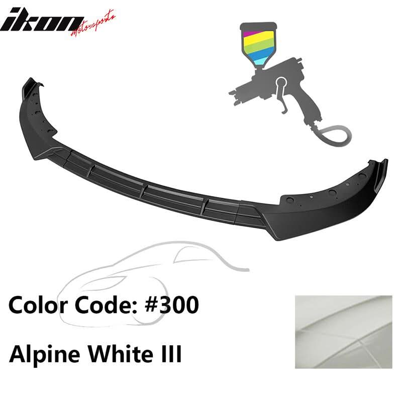 2019-2022 BMW G20 Sport Line 3PCS IKON Style Front Bumper Lip PP - Image 5