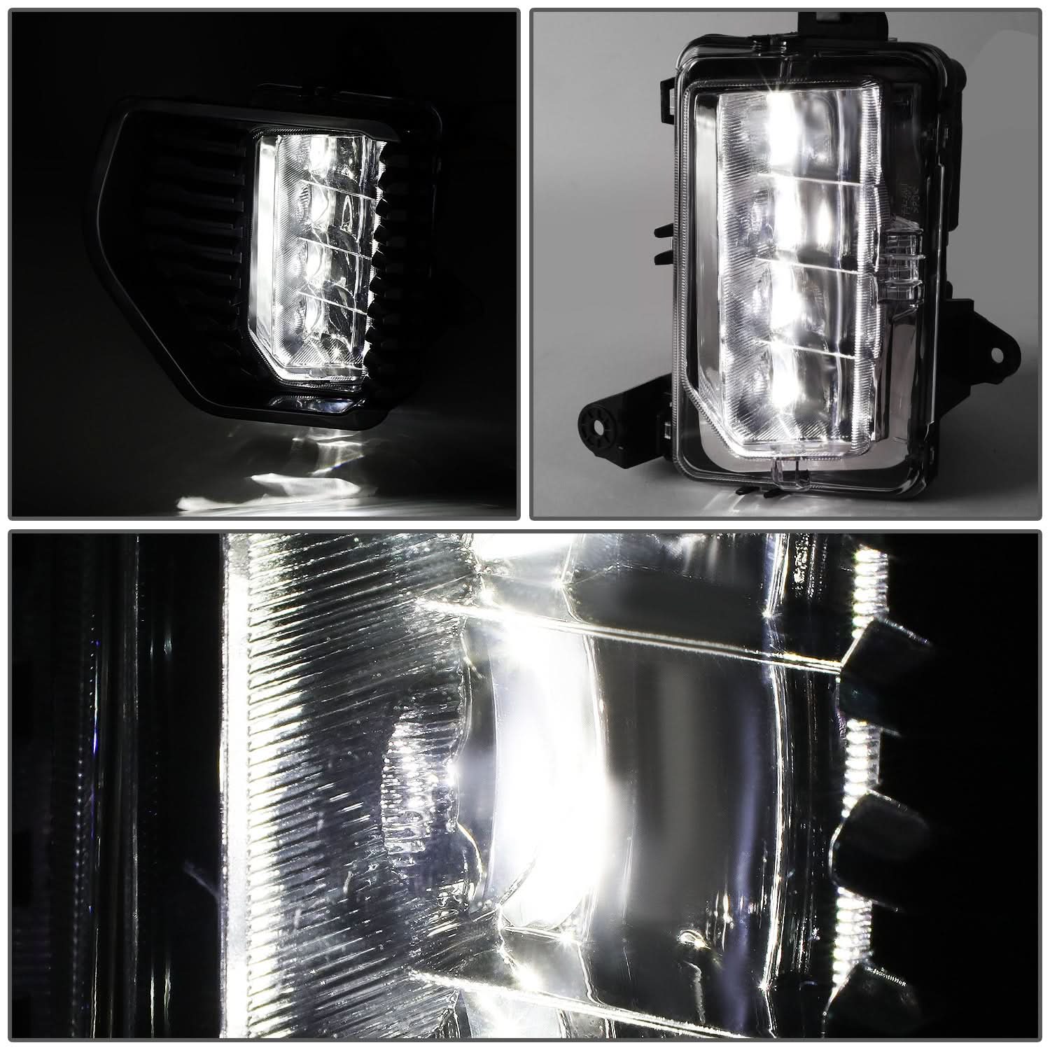 2019-2022 GMC Sierra 1500 Clear Fog Lights - Image 4