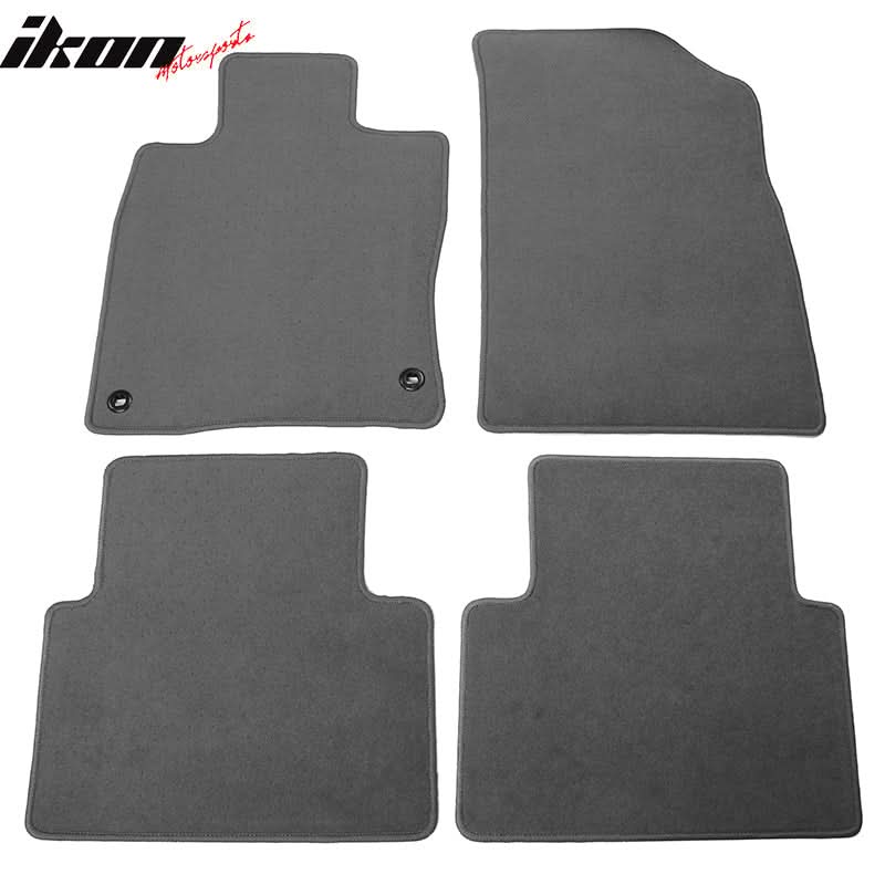 2019-2022 Honda Insight Nylon Floor Mats Liner Front Rear Carpet - Image 8