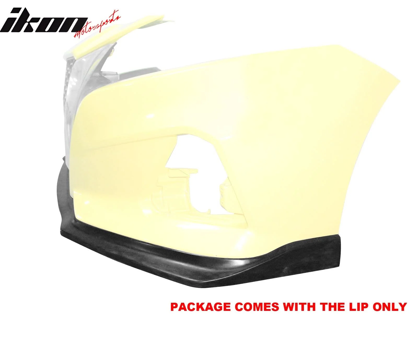2019-2022 Nissan Altima Front Bumper Lip CS Style Spoiler Unpainted PU - Image 3
