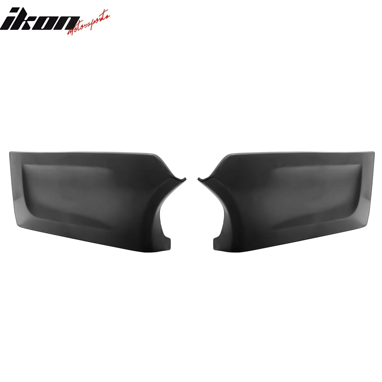 2019-2022 Nissan Maxima Rear Bumper Lip Aprons Unpainted Black PU - Image 2