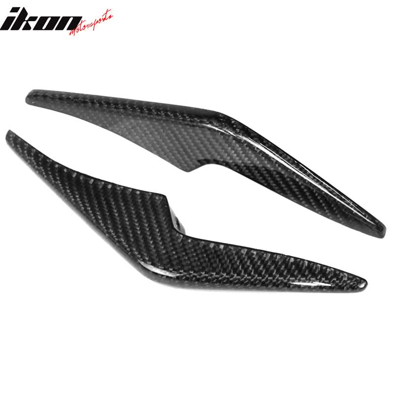 2019-2022 Toyota Corolla 5DR TRD Style Carbon Fiber Rear Bumper Aprons - Image 3