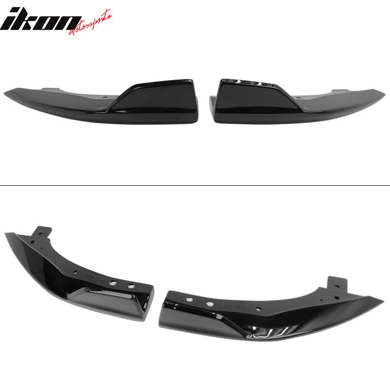 2019-2022 Toyota Corolla 5DR TS Style Rear Lip Diffuser Aprons ABS - Image 2