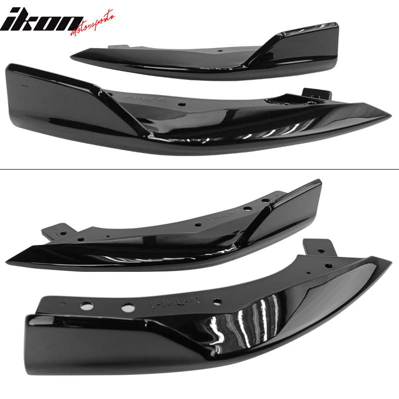 2019-2022 Toyota Corolla 5DR TS Style Rear Lip Diffuser Aprons ABS - Image 6
