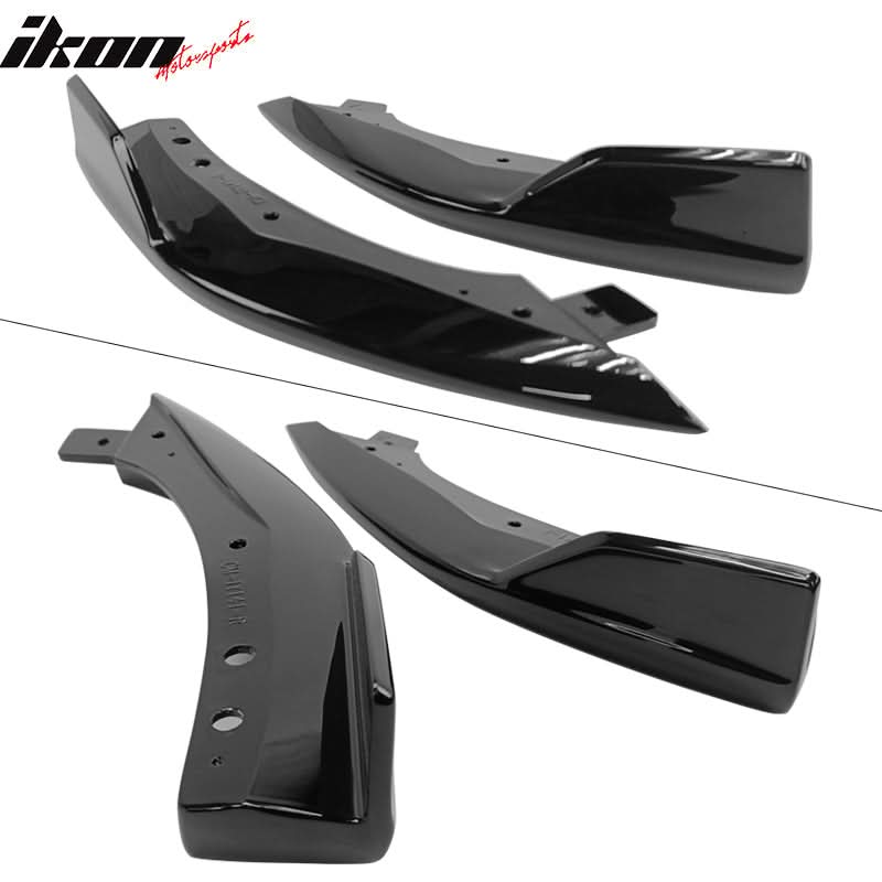 2019-2022 Toyota Corolla 5DR TS Style Rear Lip Diffuser Aprons ABS - Image 8