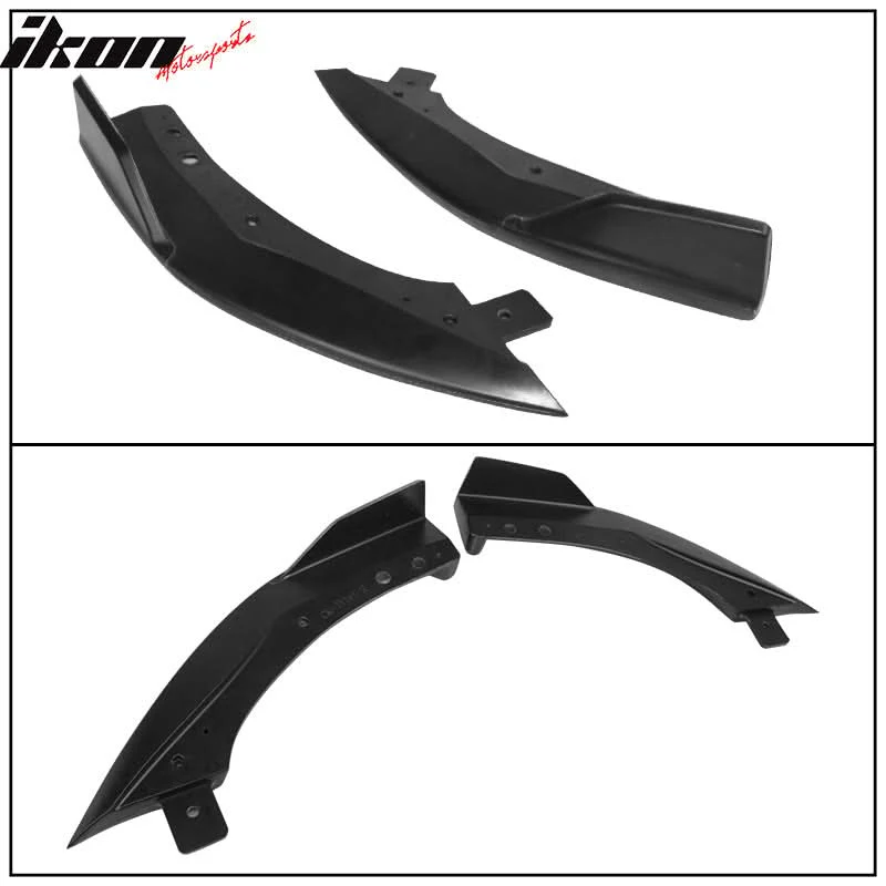 2019-2022 Toyota Corolla E210 Hatchback Matte Rear Splitter 2PC - Image 7