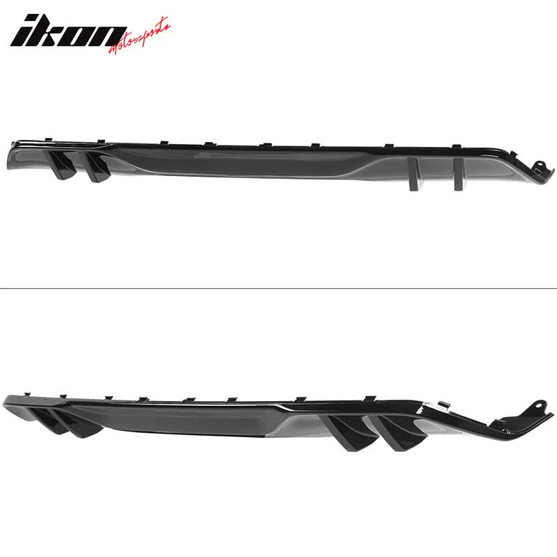 2019-2023 BMW G05 X5 M Sport Black Rear Aprons Rear Diffuser ABS 2PCS - Image 3