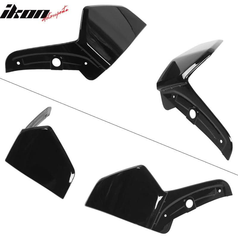 2019-2023 BMW G05 X5 M Sport Gloss Black Front Rear Aprons Splitter - Image 5