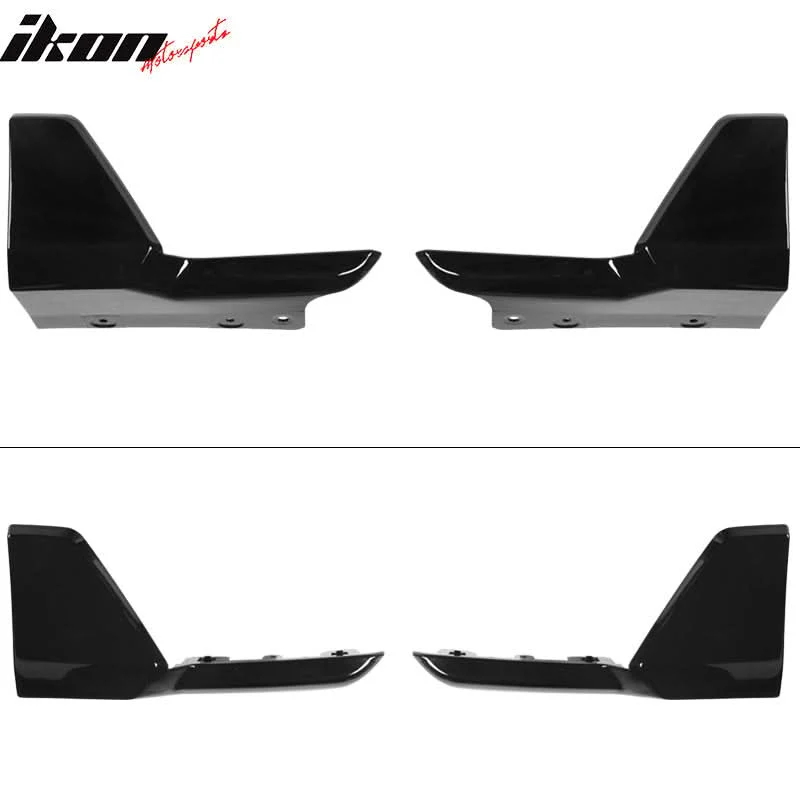 2019-2023 BMW G05 X5 M Sport Gloss Black Front Rear Aprons Splitter - Image 6