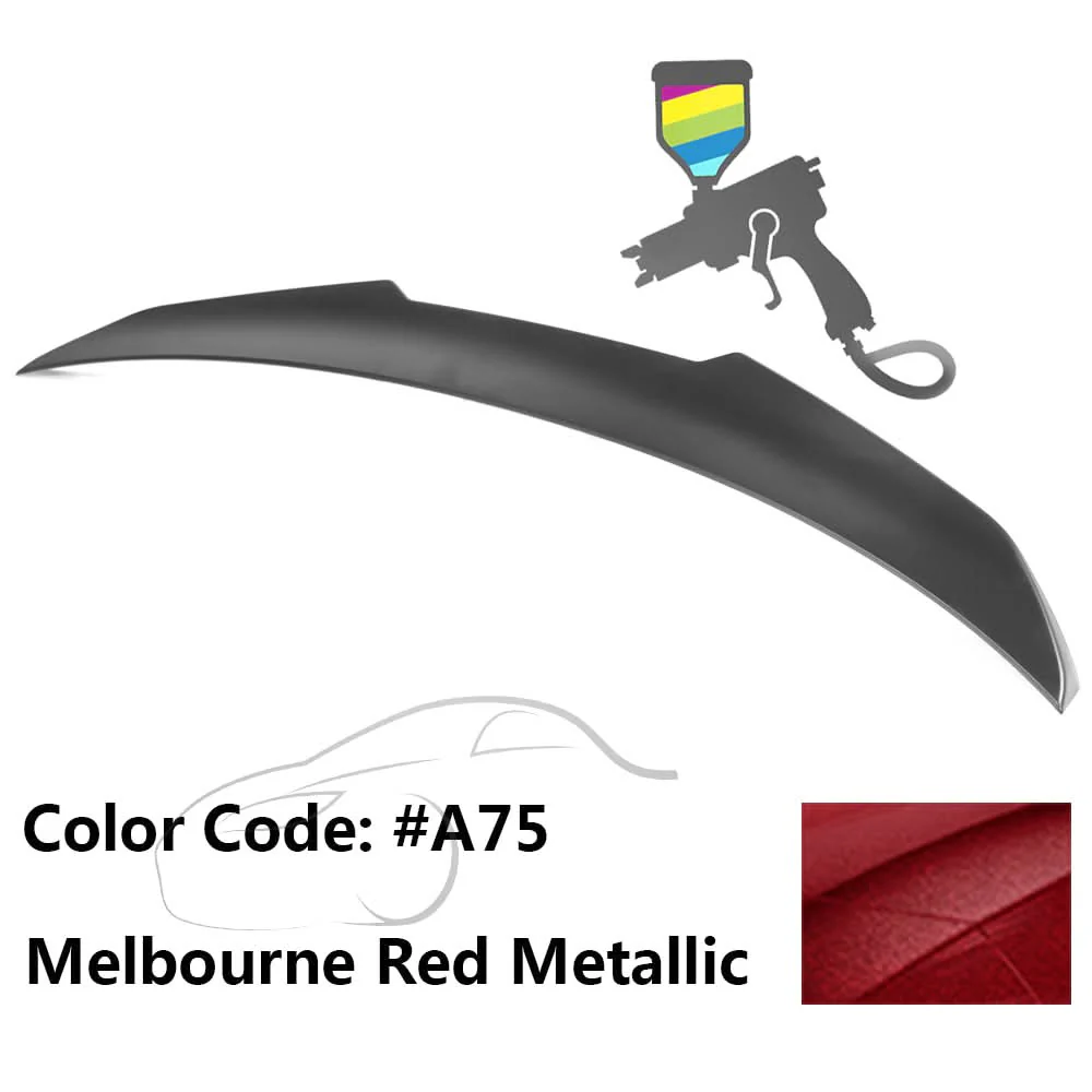 2019-2023 BMW G20 Sedan 4 Door V Style Rear Trunk Spoiler Wing ABS - Image 16