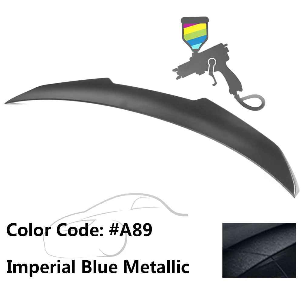 2019-2023 BMW G20 Sedan 4 Door V Style Rear Trunk Spoiler Wing ABS - Image 18