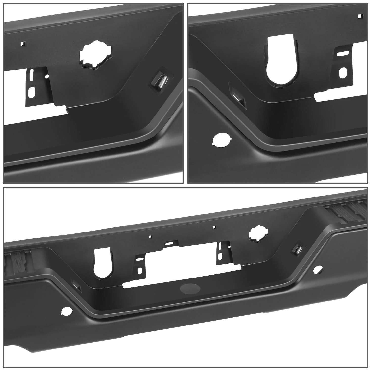 2019-2023 Chevrolet Silverado GMC Sierra Corner Step Rear Bumper - Image 2