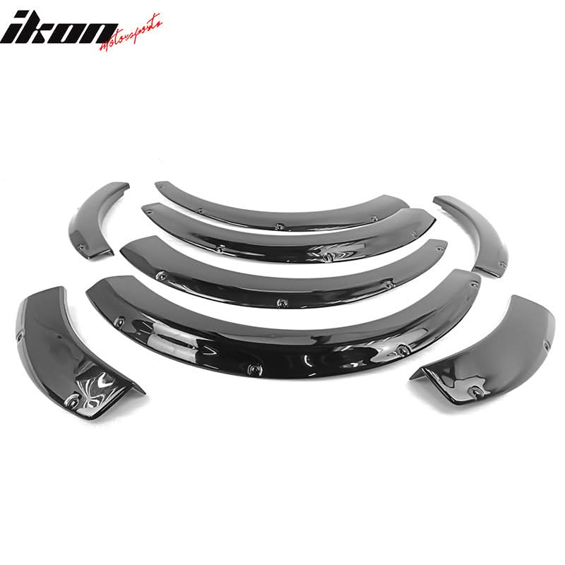 2019-2023 Toyota Corolla T Style Fender Flares Wheel Arch #218 Black - Image 5