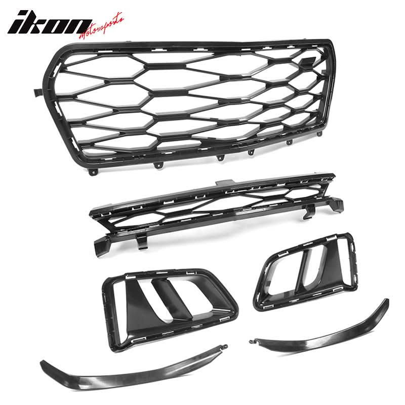 2019-2024 Chevy Camaro LS LT1 Unpainted ZL1 Style Front Bumper Cover - Image 4