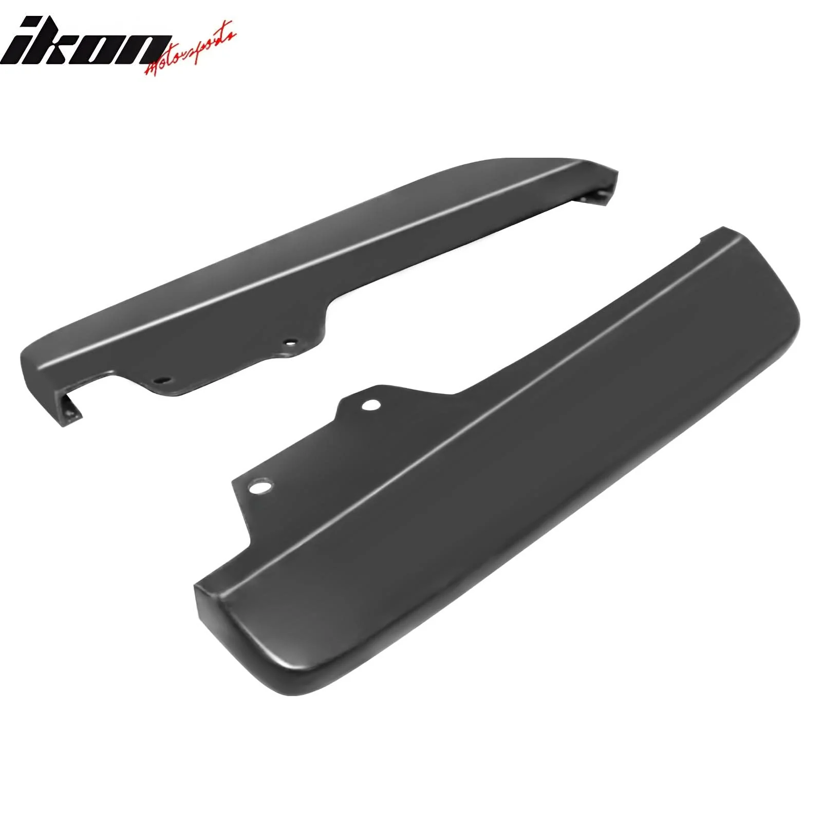 2019-2024 Nissan Altima IKON Unpainted Rear Lip Splitter Aprons PU 2PC - Image 6