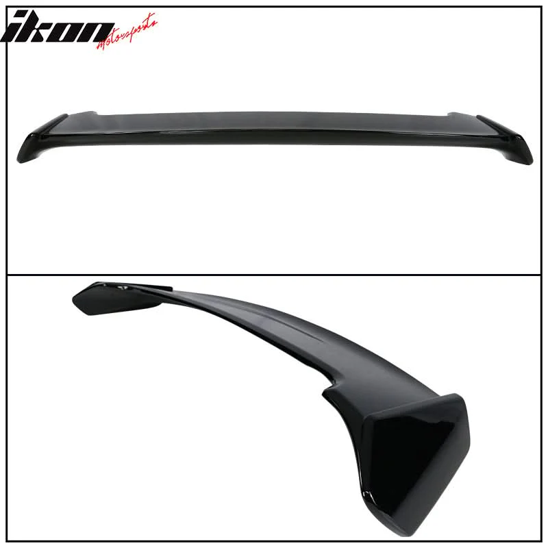 2019-2024 Toyota Corolla Hatchback #218 Black B Style Roof Spoiler - Image 4