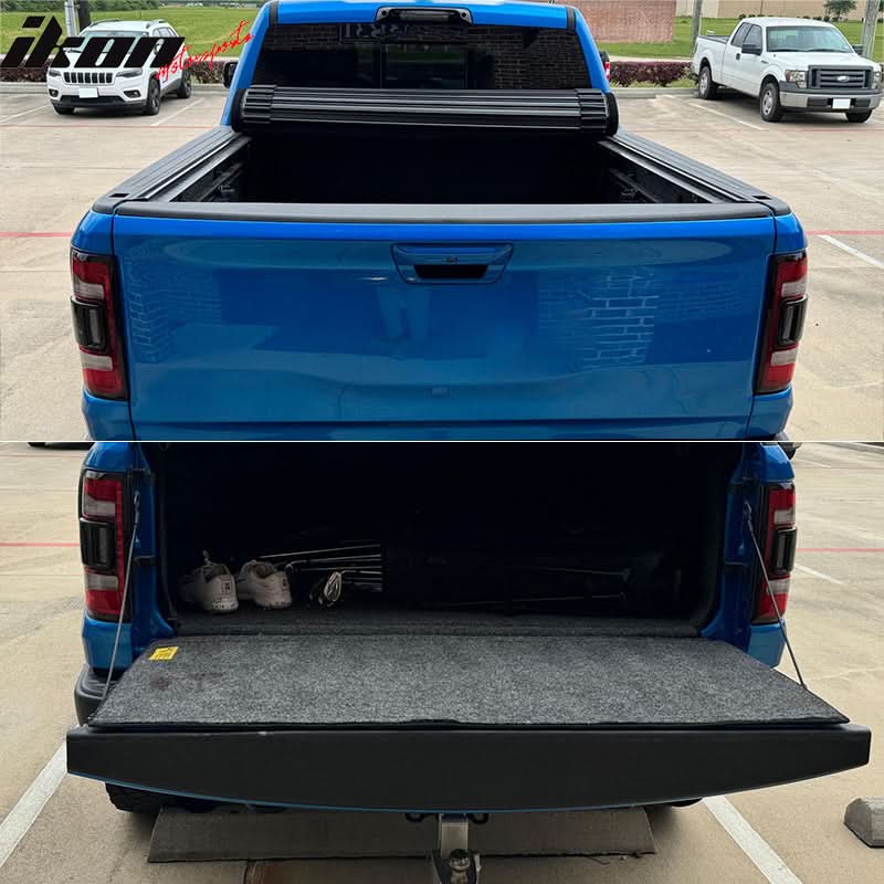 2019-2025 Ram 2500 3500 Tailgate Molding Cap Top Protector Spoiler Cover PP - Image 4