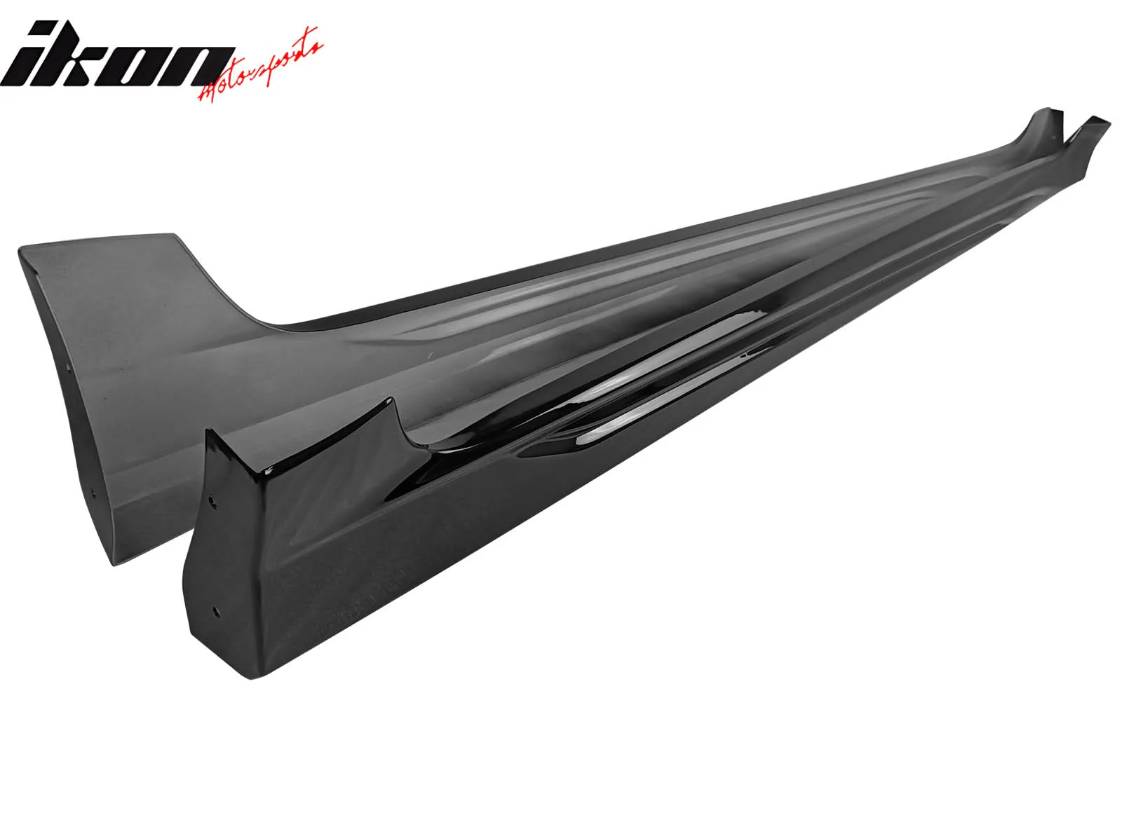 2019-2025 Toyota Corolla M Style Gloss Black Side Skirts Rocker Pannel - Image 6