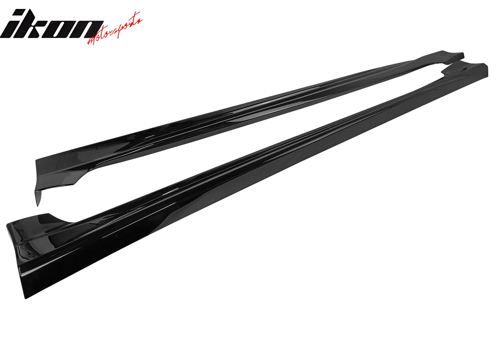 2019-2025 Toyota Corolla M Style Gloss Black Side Skirts Rocker Pannel - Image 7