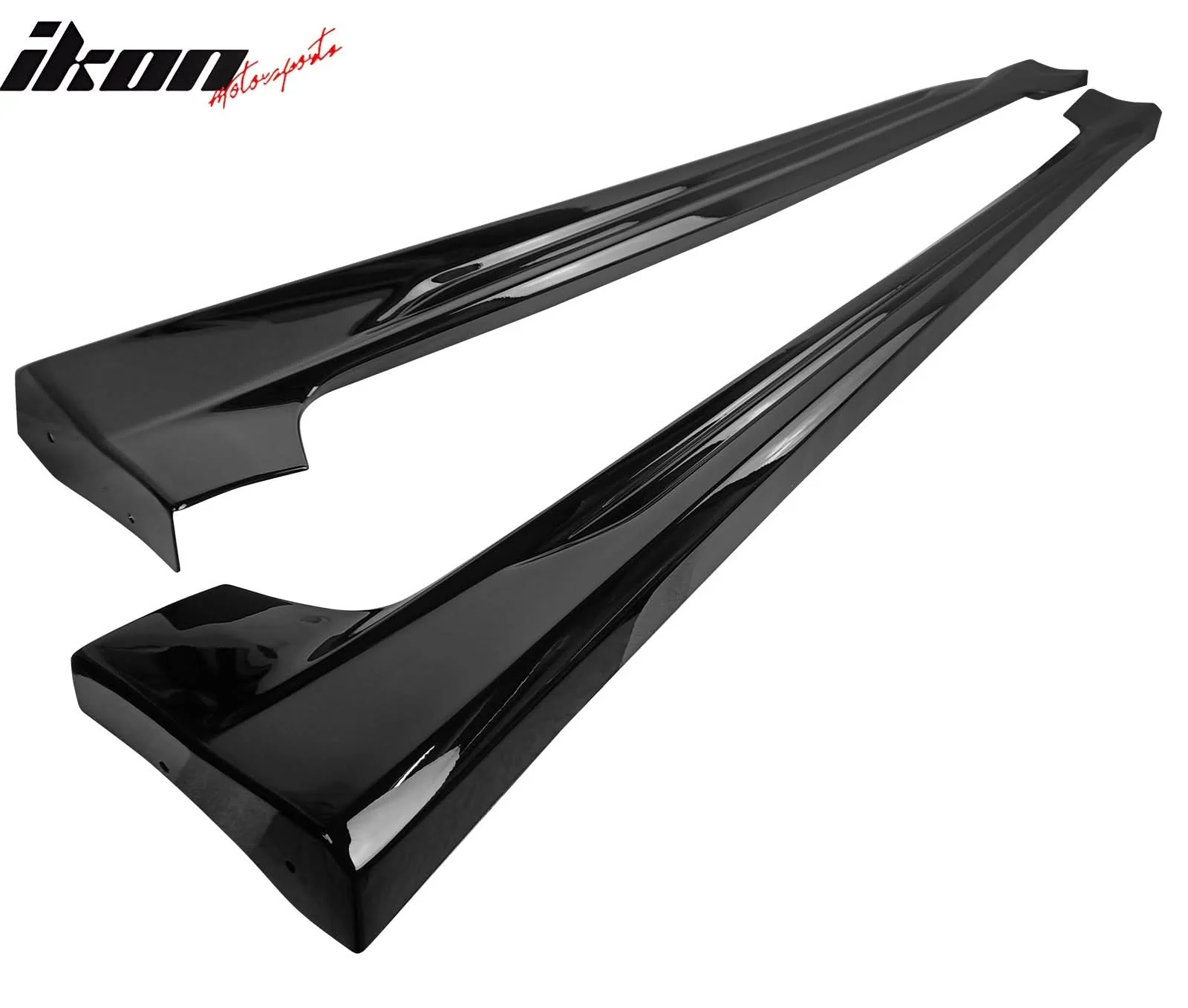 2019-2025 Toyota Corolla M Style Gloss Black Side Skirts Rocker Pannel - Image 8