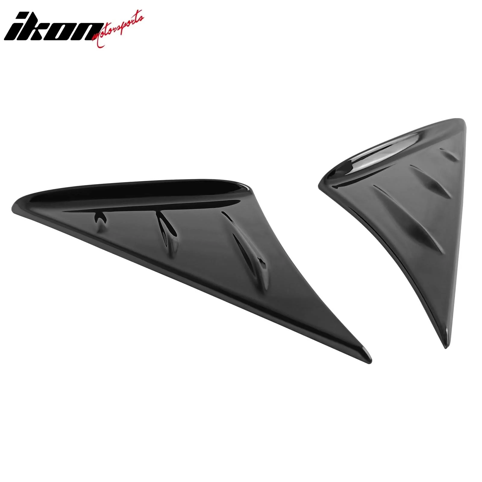 2019-2025 Toyota GR Supra J29 Painted #202 Black Side Window Louvers - Image 8