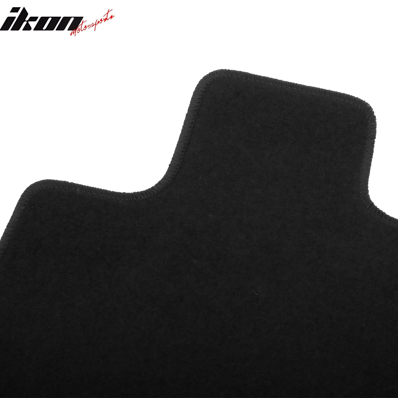 2019-2025 Volvo S60 / V60 / V60 Cross Country Black Floor Mats Nylon - Image 6