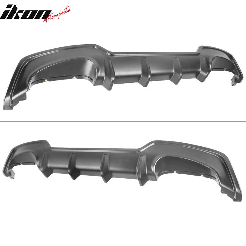 2019-22 Toyota Corolla T Style Unpainted Rear Bumper Lip Diffuser ABS - Image 3