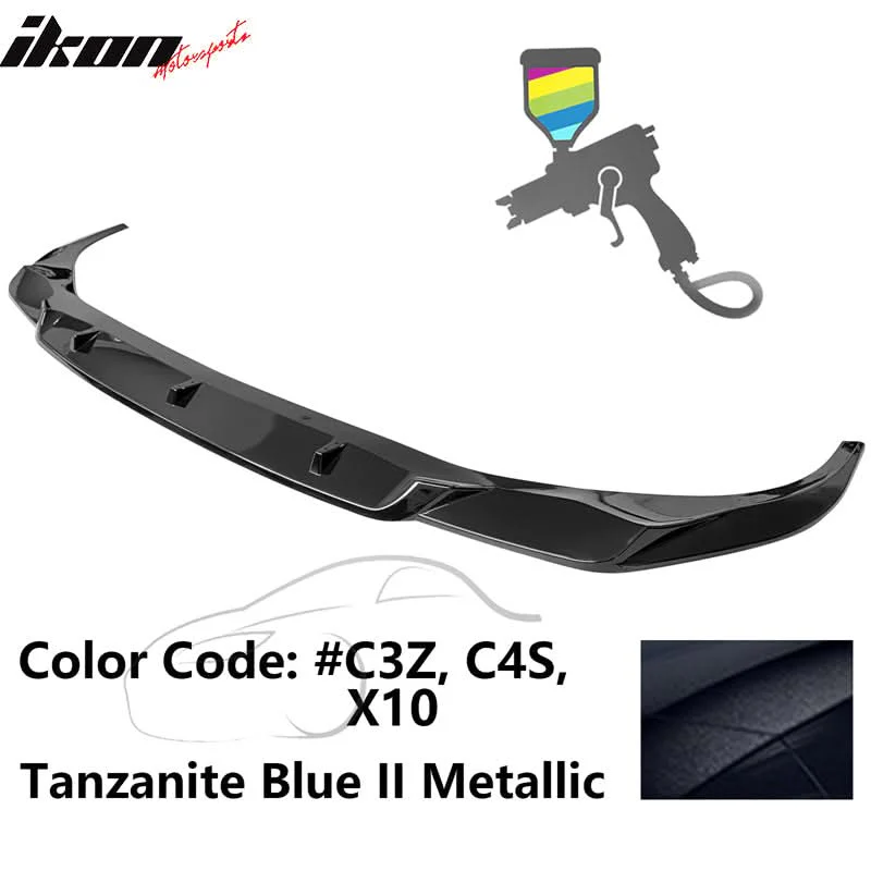 2020-2022 BMW 7 G12 IKON Style Painted Front Bumper Lip Spoiler PP - Image 32