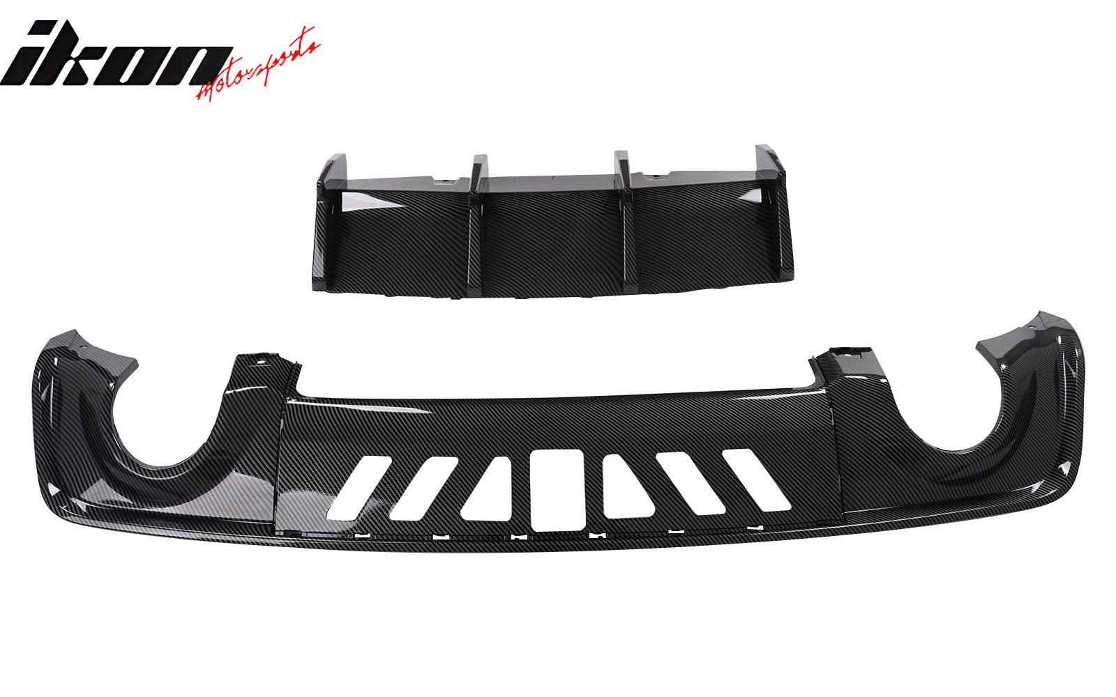 2020-2023 Charger Widebody Rear Diffuser 2PCS PP - Image 18