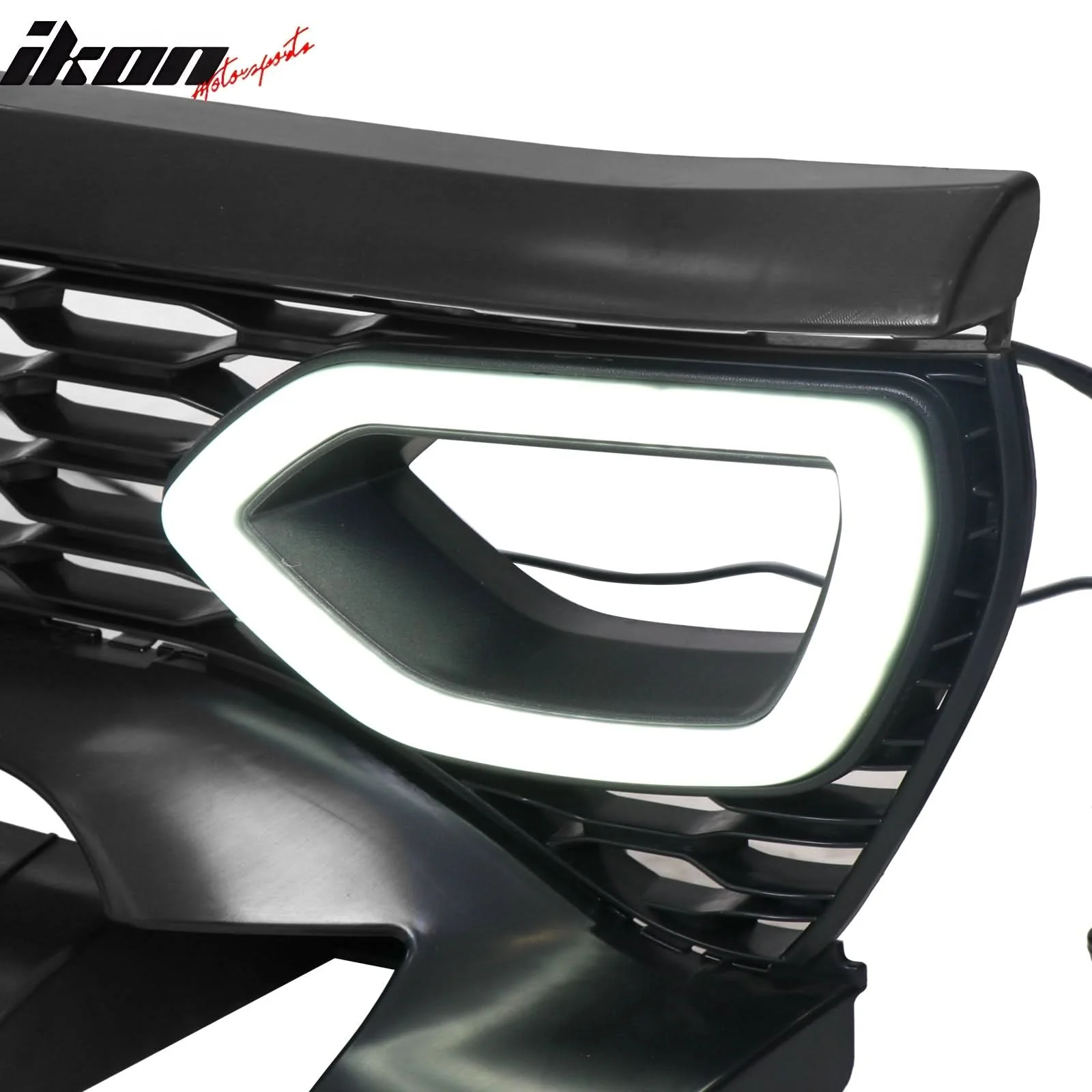 2020-2023 Dodge Charger SRT Widebody Style Smoke LED Mesh Grille ABS - Image 16