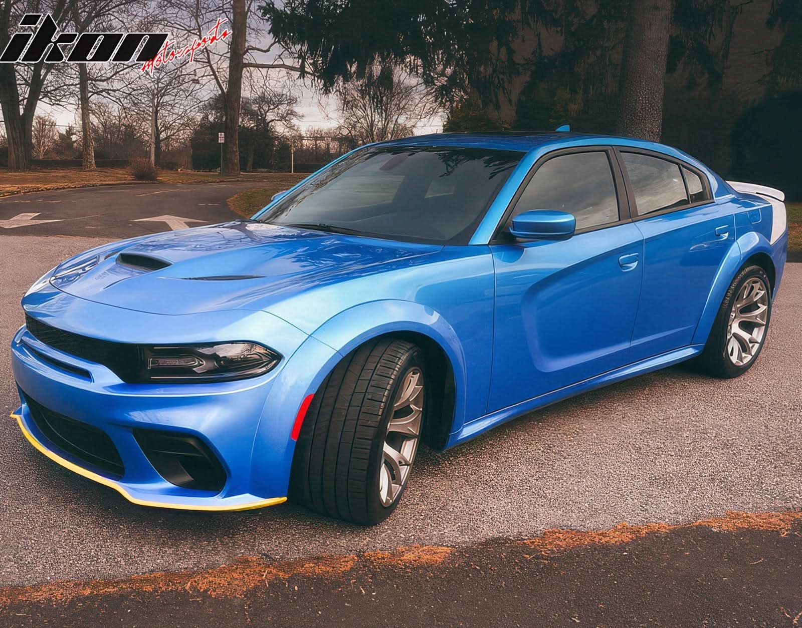 2020-2023 Dodge Charger Widebody OE Front Lip Protector ABS - Image 10