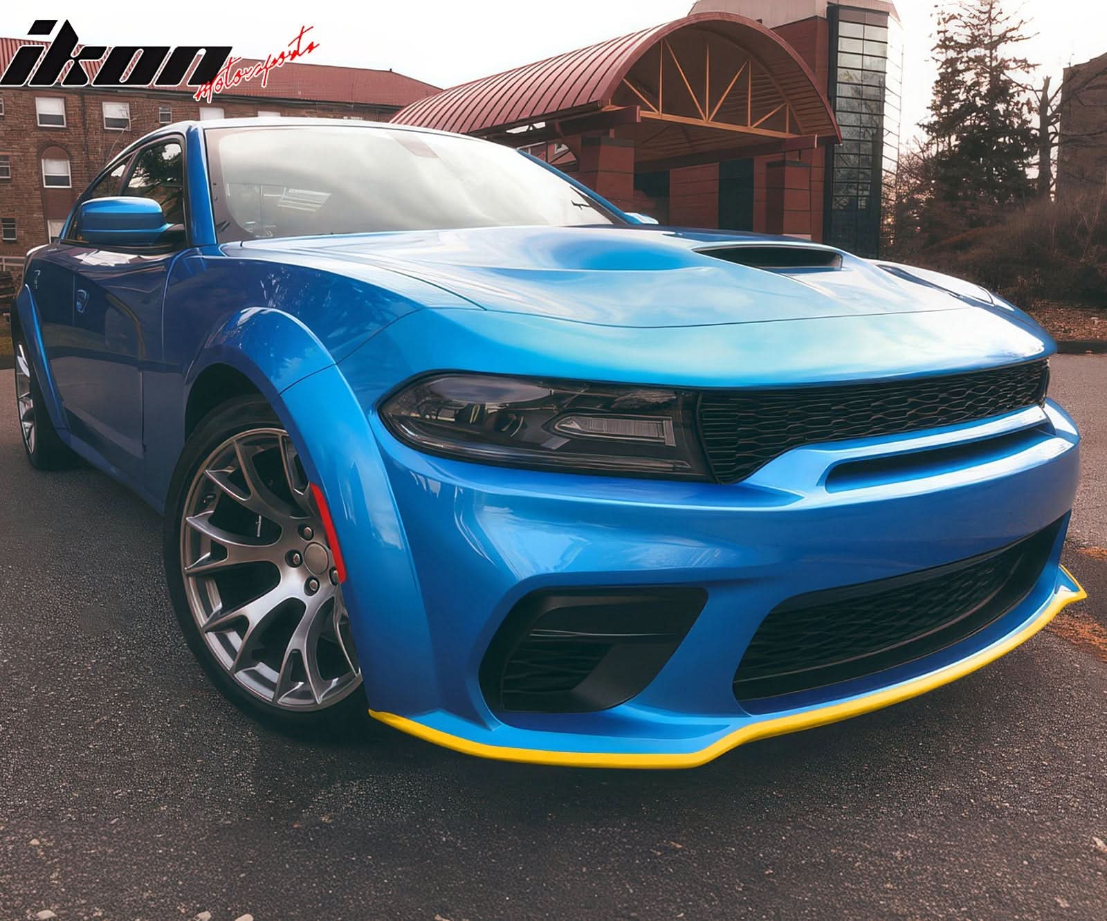 2020-2023 Dodge Charger Widebody OE Front Lip Protector ABS - Image 11