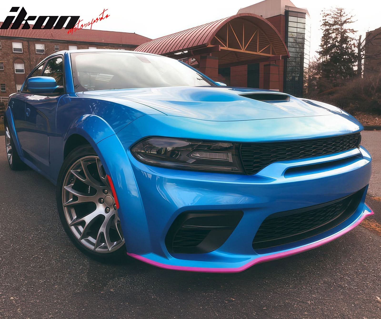 2020-2023 Dodge Charger Widebody OE Front Lip Protector ABS - Image 3