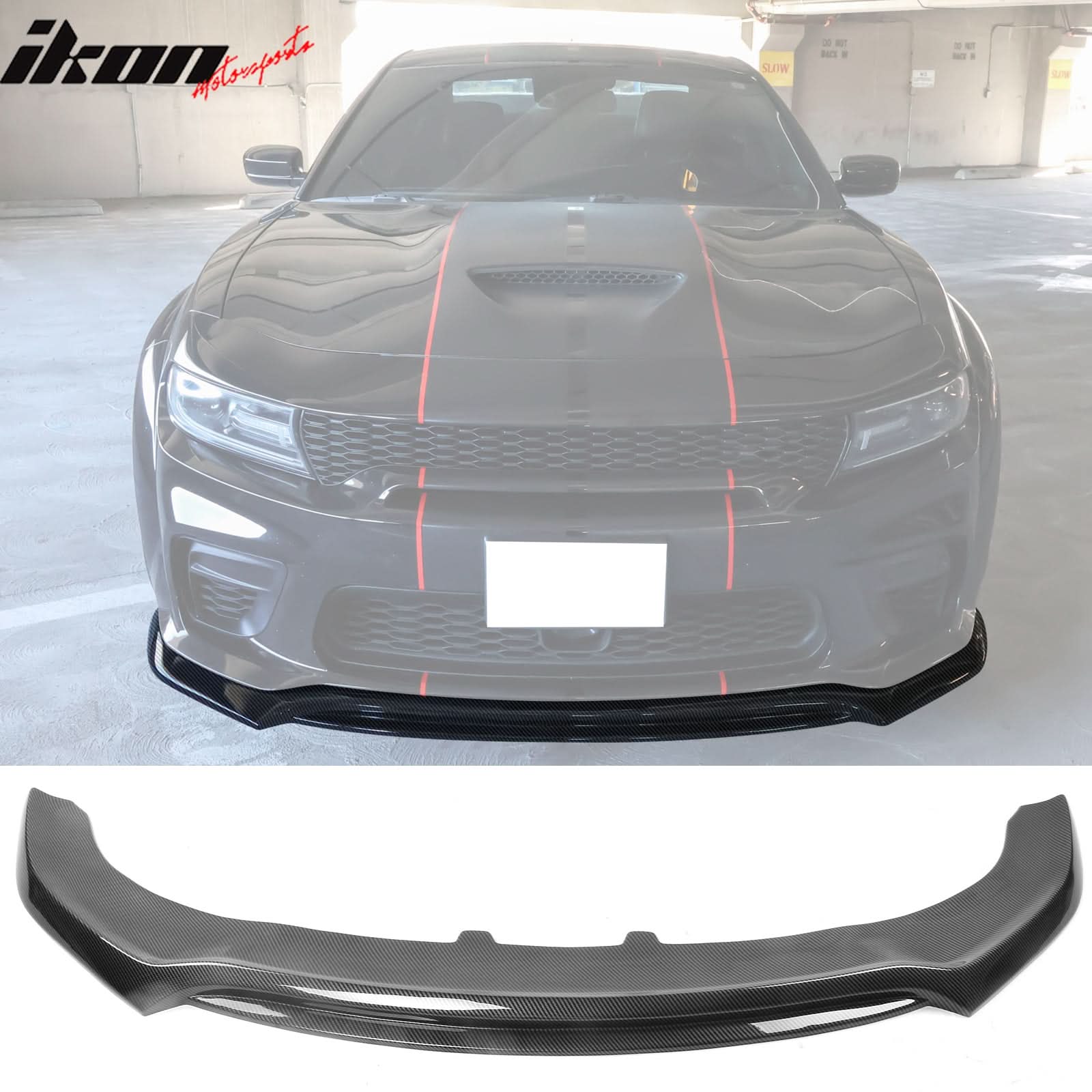 2020-2023 Dodge Charger Widebody V3 PP Front Bumper Lip - Image 30
