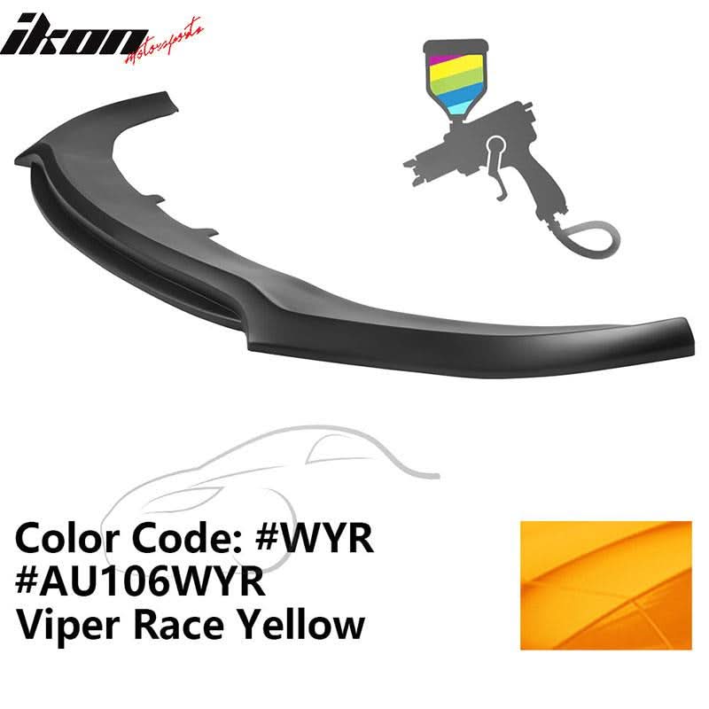 2020-2023 Dodge Charger Widebody V3 PP Front Bumper Lip - Image 34