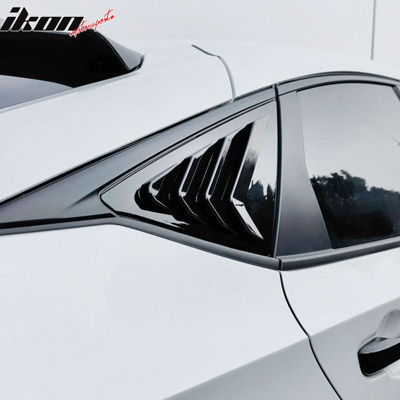 2020-2023 Honda Civic Hatchback 2PCS Side Window Louvers - Image 9
