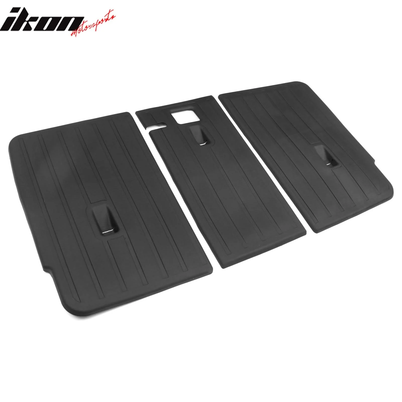 2020-2023 Tesla Model Y Black Trunk Mats Rear Seat Cover Injection TPE - Image 12