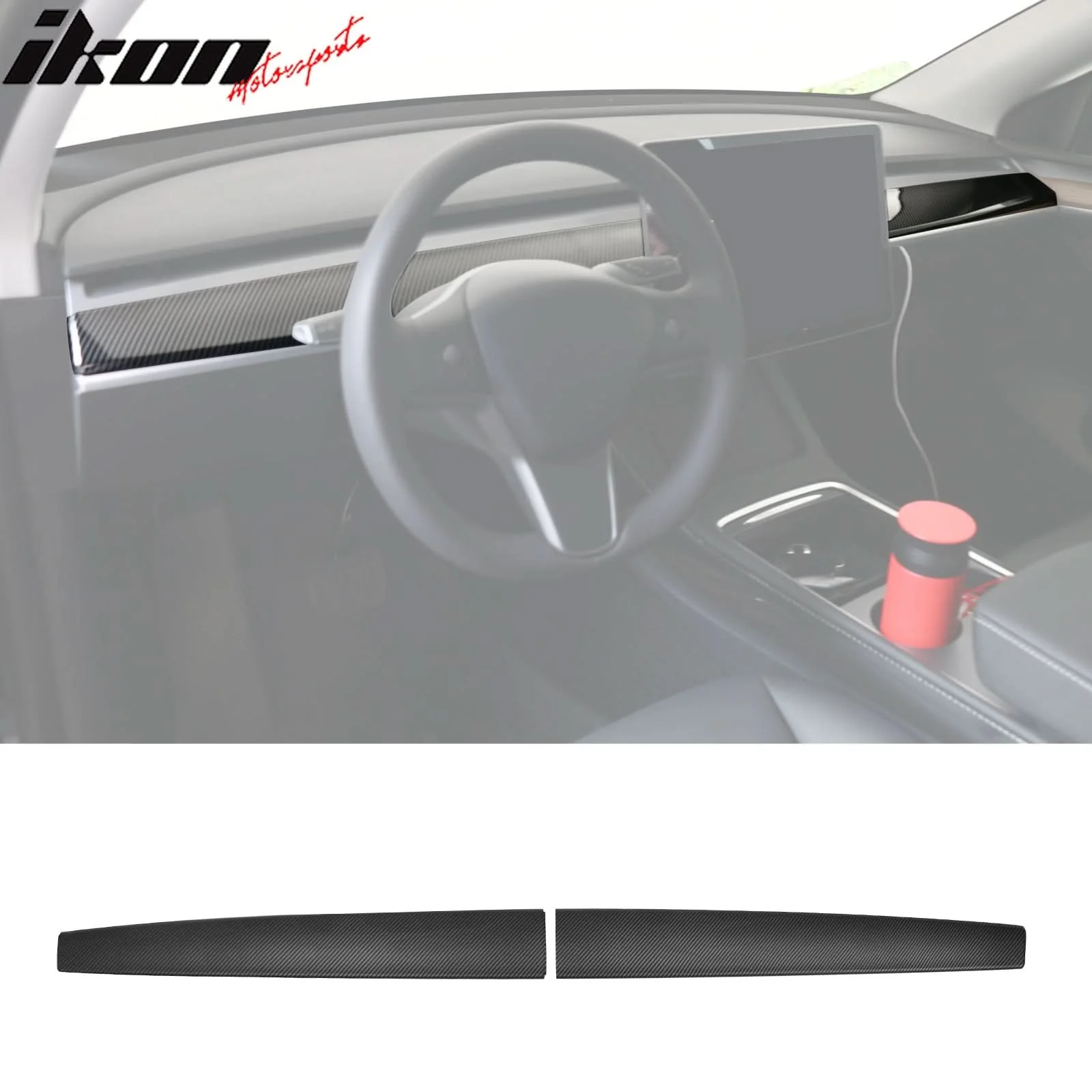 2020-2023 Tesla Y 21-23 3 Dashboard Wrap Panel ABS - Image 11