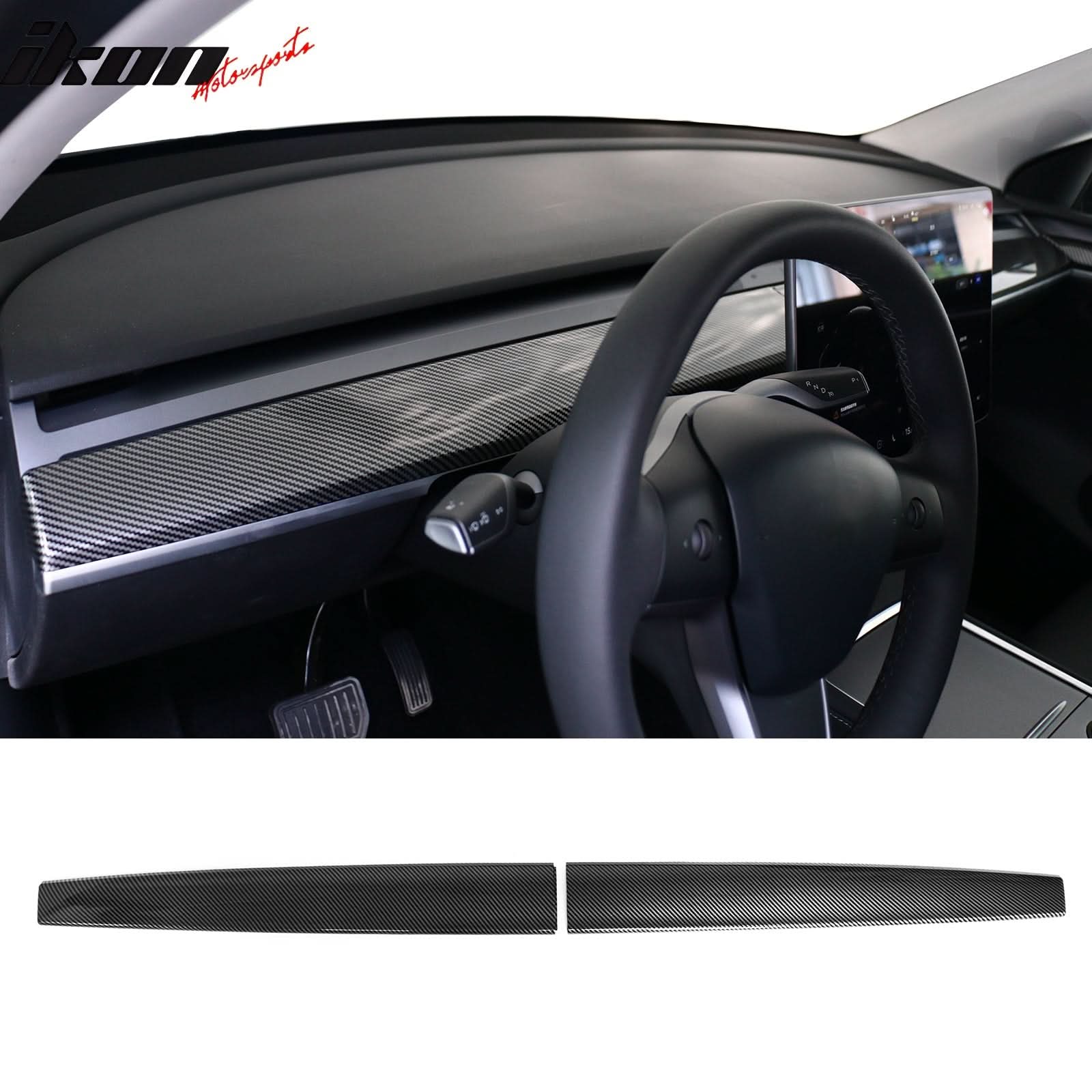 2020-2023 Tesla Y 21-23 3 Dashboard Wrap Panel ABS - Image 7