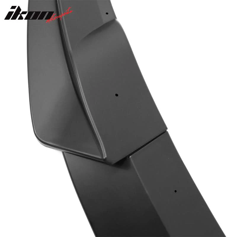 2020-2023 Tesla Y IKON Style Front Bumper Lip PP 3PC - Image 4