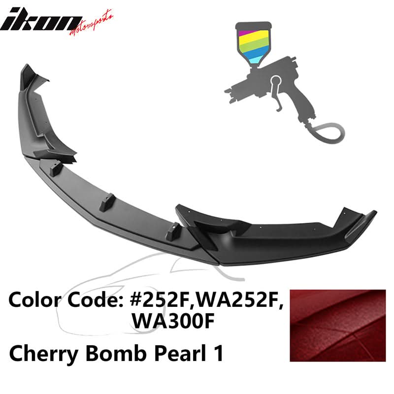 2020-2024 Cadillac CT5 Painted Front Bumper Lip Chin Spoiler 3PC PP - Image 19