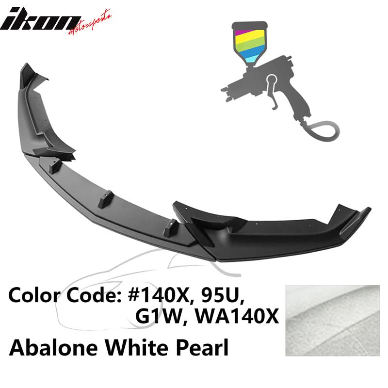 2020-2024 Cadillac CT5 Painted Front Bumper Lip Chin Spoiler 3PC PP - Image 9