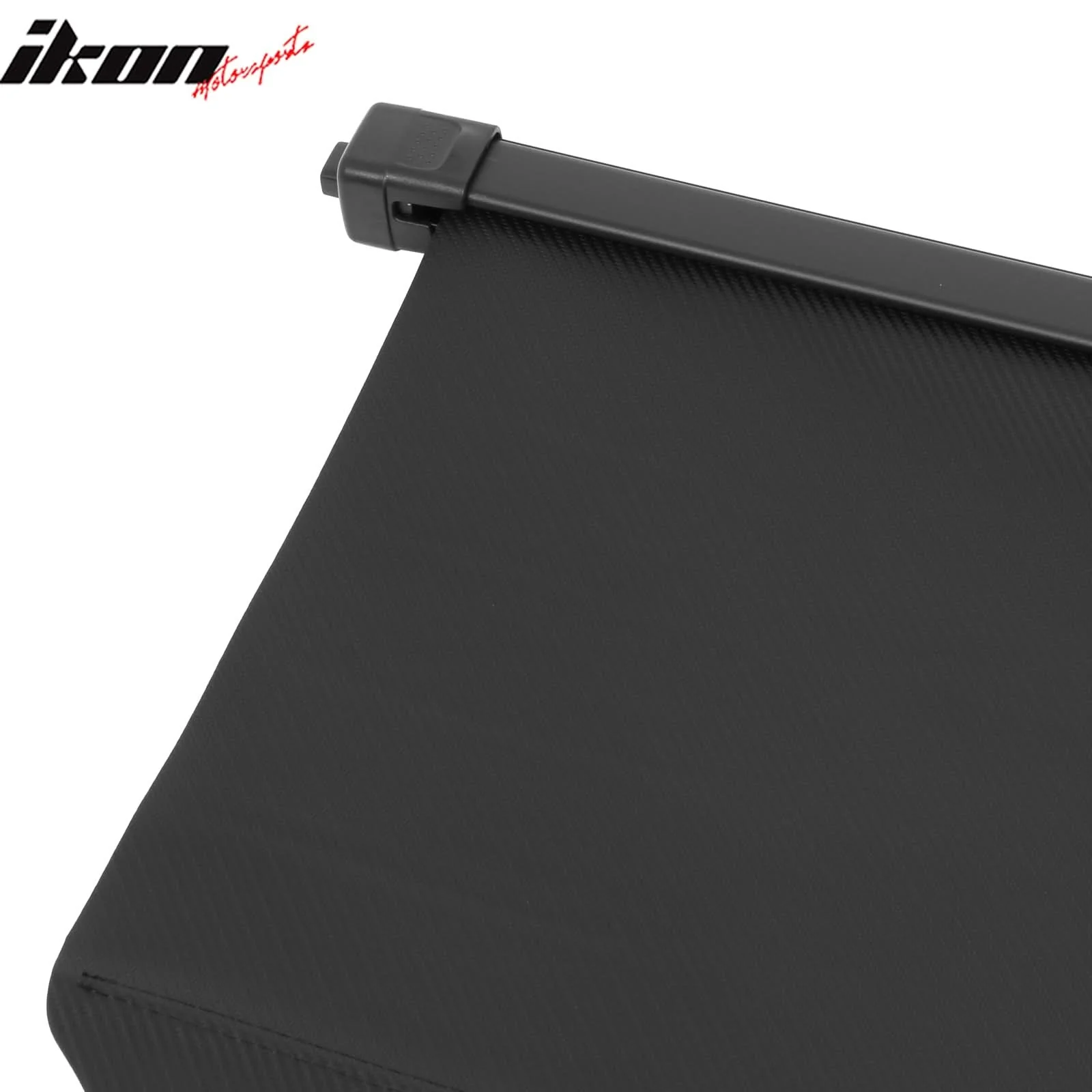 2020-2024 Cadillac XT6 Carbon Fiber Print Retractable Rear Cargo Cover - Image 9
