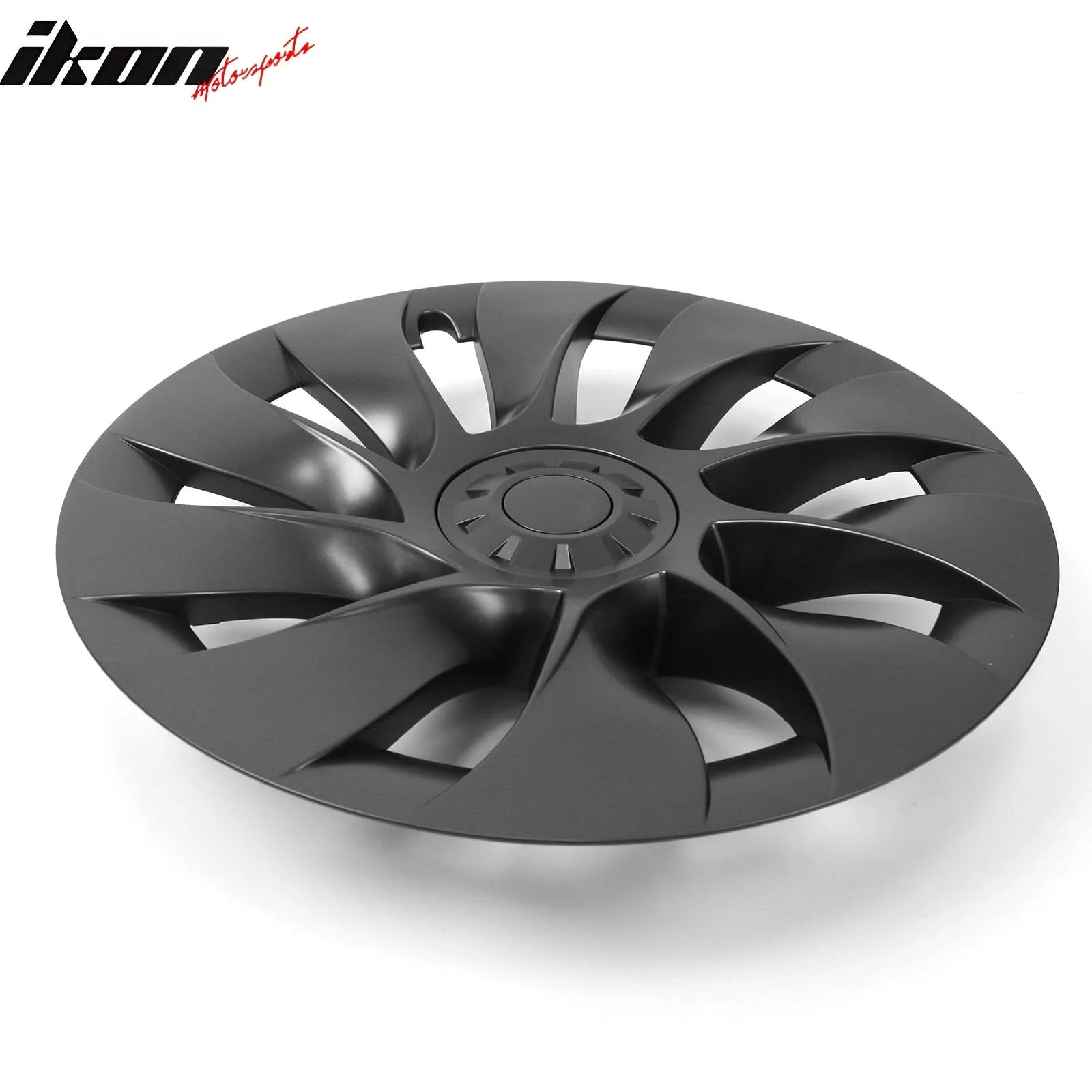 2020-2024 Tesla Model Y 20'' Matte Black V1 Hubcap Wheel Cover Rim ABS - Image 8