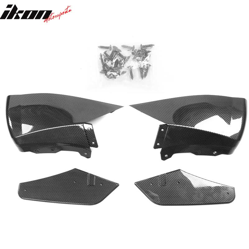 2020-2024 Tesla Model Y Rear Diffuser Shark Fin Splitter - Image 7