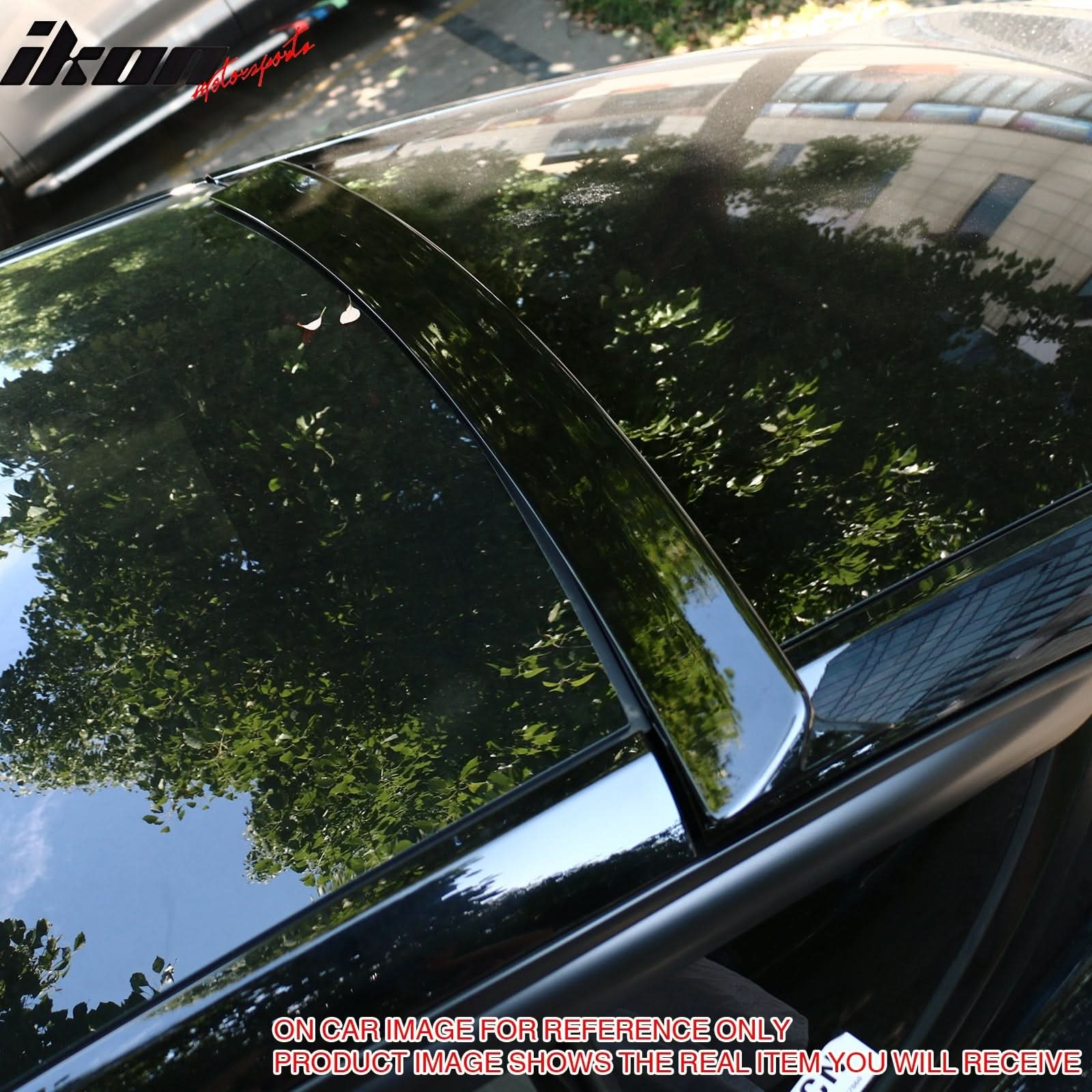 2020-2024 Tesla Model Y Sedan Rear Roof Spoiler Wing Gloss Black ABS - Image 10